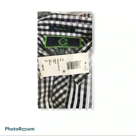 C. Wonder Checkered Button Front Size M—B2 - Picture 4 of 5